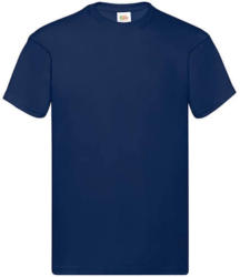 Fruit of the Loom Férfi póló Rövid ujjú Fruit of the Loom Original Full Cut T-Shirt - XL, Sötétkék (navy)