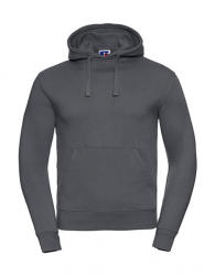 Russell Férfi kapucnis hosszú ujjú pulóver Russell Europe Men's Authentic Hooded Sweat L, Konvoj szürke