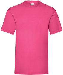 Fruit of the Loom Férfi póló Rövid ujjú Fruit of the Loom Valueweight Tee - XL, Fuchsia