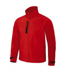 B&C Collection Férfi kabát B and C X-Lite Softshell/men Jacket 3XL, Mély piros