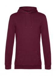 B&C Collection Férfi kapucnis hosszú ujjú pulóver B and C #Hoodie French Terry XL, Bor