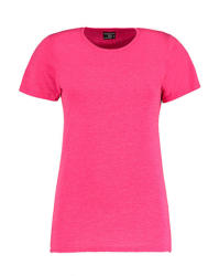 Kustom Kit Női rövid ujjú felső Kustom Kit Women's Fashion Fit Superwash 60º Tee XS, Rózsaszín Marl