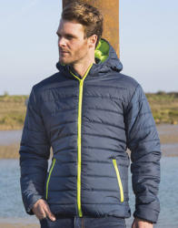 Result Férfi Kabát Kapucnis Hosszú ujjú Result Padded Jacket