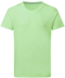 SG Lighting Férfi rövid ujjú póló SG Perfect Print Tagless Tee -XL, Neo Mint