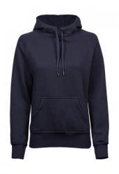 TEE JAYS Női kapucnis hosszú ujjú pulóver Tee Jays Ladies' Hooded Sweat S, Sötétkék (navy)