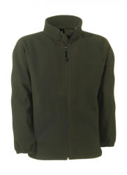 B&C Collection Uniszex hosszú ujjú polár B and C WindProtek Waterproof Fleece Jacket XS, Oliva zöld