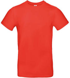 B and C Férfi rövid ujjú póló B&C #E190 T-Shirt -S, Naplemente sárga