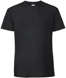 Fruit of the Loom Férfi póló Rövid ujjú Fruit of the Loom Ringspun Premium T - M, Fekete