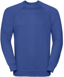 Russell Férfi pulóver hosszú ujjú Russell Europe Raglan Sweatshirt - 2XL, Világos királykék