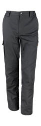 Result Uniszex nadrág munkaruha Result Work-Guard Stretch Trousers Long 4XL (44/34"), Fekete
