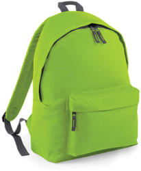 BagBase Hátizsák Bag Base Original Fashion Backpack - Egy méret, Lime/Grafitszürke Szürke