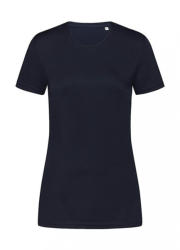 Stedman Női rövid ujjú póló Stedman Sports-T Women 2XL, Blue Midnight