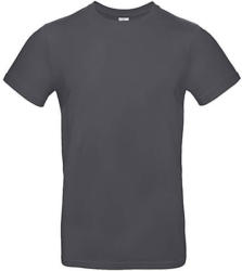 B and C Férfi rövid ujjú póló B&C #E190 T-Shirt -3XL, Sötétszürke