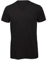 B and C Férfi rövid ujjú póló B&C Inspire V/men T-Shirt -XL, Fekete