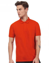 B and C Férfi rövid ujjú organikus galléros póló B and C Organic Inspire Polo /men XL, Sötétkék (navy)