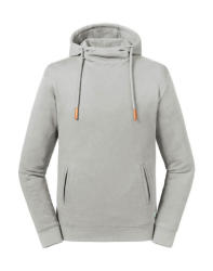 Russell Női kapucnis hosszú ujjú organikus pulóver Russell Europe Pure Organic High Collar Hooded Sweat 3XL, Kő kék