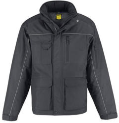 Regatta Férfi Kabát Kapucnis Hosszú ujjú B & C Shelter PRO Jacket -XL, Sötétszürke