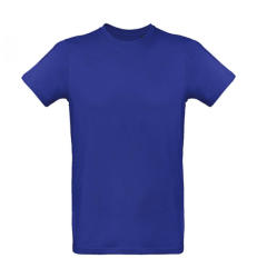 B and C Férfi rövid ujjú organikus póló B and C Organic Inspire Plus T /men T-shirt 2XL, Kobalt
