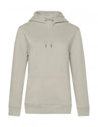 B&C Collection Női kapucnis hosszú ujjú pulóver B and C QUEEN Hooded /women L, Szürke köd