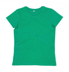Mantis Női rövid ujjú organikus póló Mantis Women's Essential Organic T 2XL, Kelly zöld
