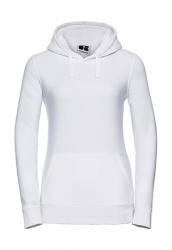 Russell Női kapucnis hosszú ujjú pulóver Russell Europe Ladies' Authentic Hooded Sweat M, Fehér