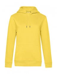 B&C Collection Női kapucnis hosszú ujjú pulóver B and C QUEEN Hooded /women L, Sárga fizz