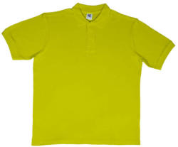 SG Lighting Férfi galléros póló rövid ujjú SG Cotton Polo - M, Lime