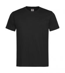 Stedman Férfi rövid ujjú organikus póló Stedman Classic-T Organic Unisex Crew Neck L, Opál fekete