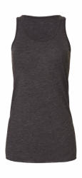 Bella Canvas Női ujjatlan póló Bella Canvas Flowy Racerback Tank Top XL, Heather sötétszürke