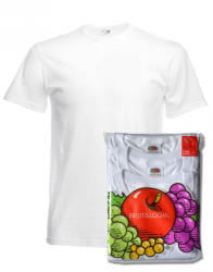 Fruit of the Loom Férfi rövid ujjú póló Fruit of the Loom Fruit Underwear T 3 csomag S, Fehér