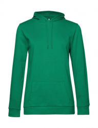 B&C Collection Női kapucnis hosszú ujjú pulóver B and C #Hoodie /women French Terry M, Kelly zöld