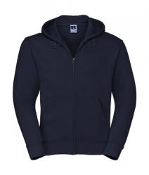 Russell Férfi kapucnis hosszú ujjú pulóver Russell Europe Men's Authentic Zipped Hood S, Sötétkék (navy)