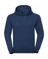 Russell Férfi kapucnis hosszú ujjú pulóver Russell Europe Men's Authentic Melange Hooded Sweat XS, Óceán Melange