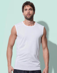 Stedman Férfi ujjatlan felső Stedman Active 140 Sleeveless Men S, Fehér