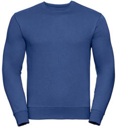 Russell Férfi pulóver hosszú ujjú Russell Europe Authentic Set-In Sweatshirt - 2XL, Világos királykék