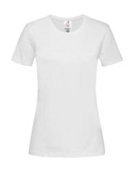 Stedman Női rövid ujjú organikus póló Stedman Classic-T Organic Fitted Women XL, Fehér