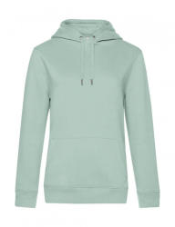 B&C Collection Női kapucnis hosszú ujjú pulóver B and C QUEEN Hooded /women 2XL, Víz Green