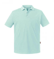 Russell Europe Férfi rövid ujjú organikus galléros póló Russell Europe Men's Pure Organic Polo S, Víz