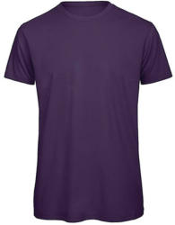 B and C Férfi rövid ujjú póló B&C Inspire T/men T-Shirt -3XL, Városi lila