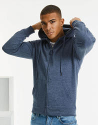 Russell Férfi kapucnis hosszú ujjú pulóver Russell Europe Men's HD Zipped Hood Sweat XS, Fehér