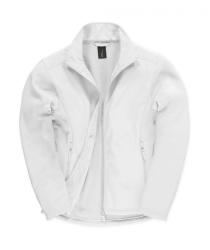 B&C Collection Férfi hosszú ujjú Softshell B and C ID. 701 Softshell Jacket 2XL, Fehér/fehér