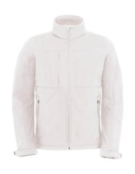 B&C Collection Férfi kapucnis kabát B and C Hooded Softshell/men XL, Fehér