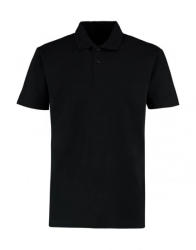 Kustom Kit Férfi rövid ujjú galléros póló Kustom Kit Men's Regular Fit Workforce Polo S, Fekete