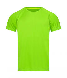 Stedman Férfi rövid ujjú póló Stedman Active 140 Raglan Men XL, Kiwi zöld