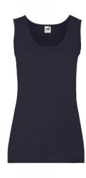 Fruit of the Loom Női ujjatlan póló Fruit of the Loom Ladies' Valueweight Vest XS (8), Mély sötétkék (navy)