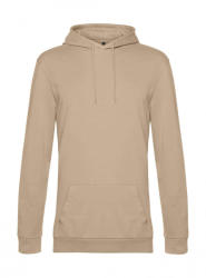 B&C Collection Férfi kapucnis hosszú ujjú pulóver B and C #Hoodie French Terry XS, Sivatag
