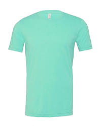 Bella Canvas Uniszex rövid ujjú póló Bella Canvas Unisex Heather CVC Short Sleeve Tee 2XL, Heather Menta