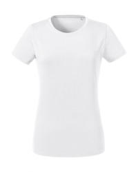 Russell Europe Női rövid ujjú organikus póló Russell Europe Ladies' Pure Organic Heavy Tee XL, Fehér