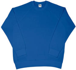 SG Lighting Férfi pulóver hosszú ujjú SG Raglan Sweat - M, Király kék