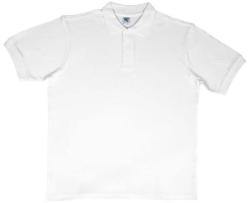 SG Lighting Férfi galléros póló rövid ujjú SG Cotton Polo - XL, Fehér